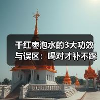 干红枣泡水的3大功效与误区：喝对才补不踩坑（图4）