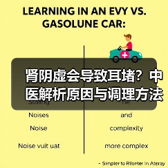 肾阴虚会导致耳堵？中医解析原因与调理方法（图1）