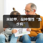 黑趾甲，是种慢性“跑步病”（图3）