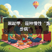 黑趾甲，是种慢性“跑步病”（图4）