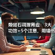 煅磁石调理肾虚：3大功效+5个注意，用错伤脾胃（图3）