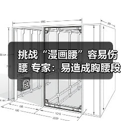挑战“漫画腰”容易伤腰 专家：易造成胸腰段损伤（图3）