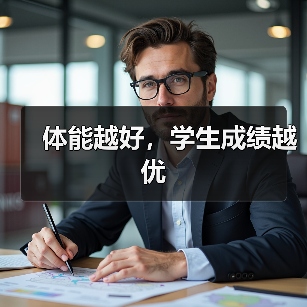 体能越好，学生成绩越优（图4）