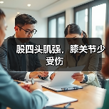 股四头肌强,膝关节少受伤(图4) 股四头肌强,膝关节少受伤(图4)
