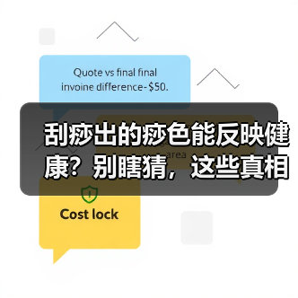 刮痧出的痧色能反映健康？别瞎猜，这些真相要知道（图2）