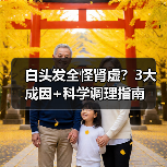 白头发全怪肾虚？3大成因+科学调理指南