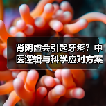 肾阴虚会引起牙疼？中医逻辑与科学应对方案（图2）