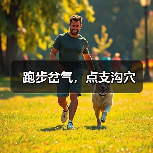 跑步岔气，点支沟穴（图4）