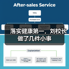 落实健康第一，刘校长做了几件小事