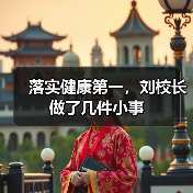 落实健康第一,刘校长做了几件小事(图4) 落实健康第一,刘校长做了几件小事(图4)