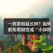 一到寒假就长胖？如何避免假期变成“小胖墩”（图1）