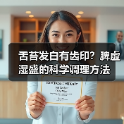 舌苔发白有齿印?脾虚湿盛的科学调理方法(图1) 舌苔发白有齿印?脾虚湿盛的科学调理方法(图1)