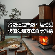 冷敷还是热敷？运动受伤的处理方法终于搞清了（图1）