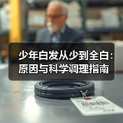 少年白发从少到全白：原因与科学调理指南（图3）