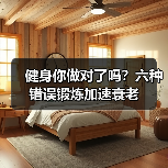 健身你做对了吗？六种错误锻炼加速衰老（图1）