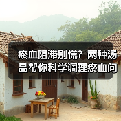 瘀血阻滞别慌？两种汤品帮你科学调理瘀血问题（图1）