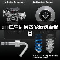 血管病患者多运动更受益（图3）
