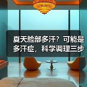 夏天脸部多汗？可能是多汗症，科学调理三步走（图3）