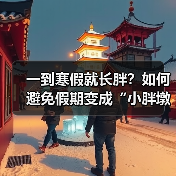 一到寒假就长胖？如何避免假期变成“小胖墩”（图1）