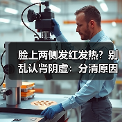 脸上两侧发红发热？别乱认肾阴虚：分清原因再处理（图2）
