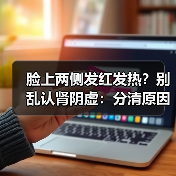 脸上两侧发红发热？别乱认肾阴虚：分清原因再处理（图3）