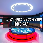 运动可减少衰老导致的脂肪堆积（图4）