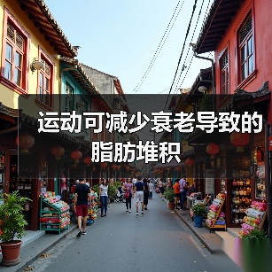 运动可减少衰老导致的脂肪堆积（图2）