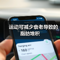 运动可减少衰老导致的脂肪堆积（图3）