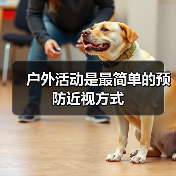 户外活动是最简单的预防近视方式（图1）