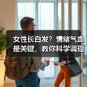 女性长白发？情绪气血是关键，教你科学调理（图1）