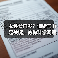 女性长白发？情绪气血是关键，教你科学调理（图4）
