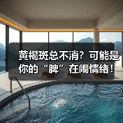 黄褐斑总不消？可能是你的“脾”在闹情绪！（图3）