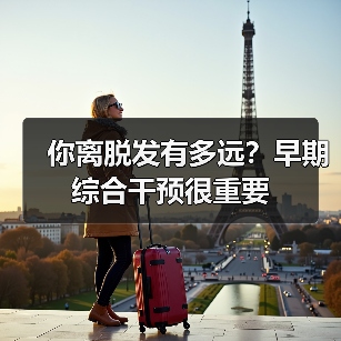 你离脱发有多远？早期综合干预很重要（图1）