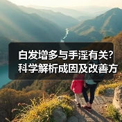 白发增多与手淫有关？科学解析成因及改善方法（图1）