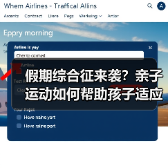 假期综合征来袭？亲子运动如何帮助孩子适应开学（图1）