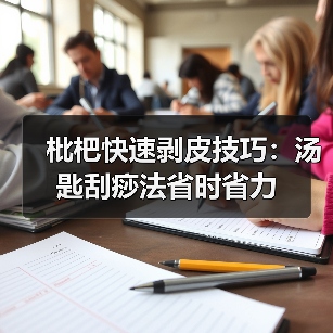 枇杷快速剥皮技巧：汤匙刮痧法省时省力（图2）