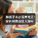 胖孩子未必营养充足！家长调理误区大揭秘（图1）