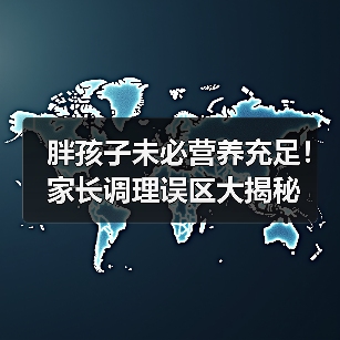 胖孩子未必营养充足！家长调理误区大揭秘（图3）