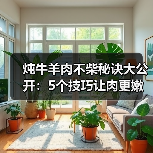 炖牛羊肉不柴秘诀大公开：5个技巧让肉更嫩！（图4）