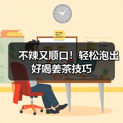 不辣又顺口！轻松泡出好喝姜茶技巧（图3）