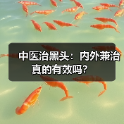 中医治黑头：内外兼治真的有效吗？（图1）