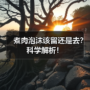 煮肉泡沫该留还是去？科学解析！（图1）