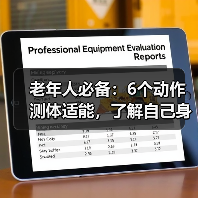 老年人必备：6个动作测体适能，了解自己身体状况（图3）