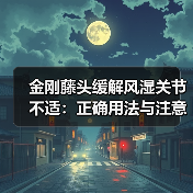 金刚藤头缓解风湿关节不适：正确用法与注意事项（图1）