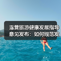 露营旅游健康发展指导意见发布：如何规范发展？（图3）