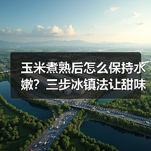 玉米煮熟后怎么保持水嫩？三步冰镇法让甜味不流失（图2）