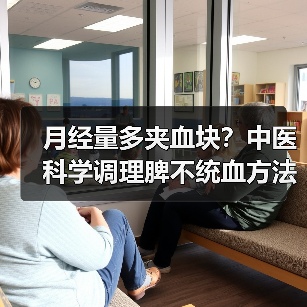 月经量多夹血块？中医科学调理脾不统血方法