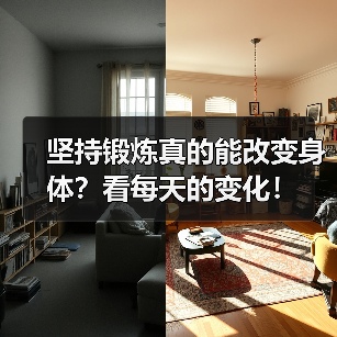坚持锻炼真的能改变身体？看每天的变化！