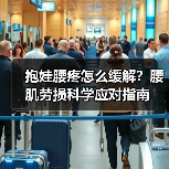 抱娃腰疼怎么缓解？腰肌劳损科学应对指南