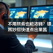 不用熬煮也能浓稠？银耳妙招快速煮出果酱